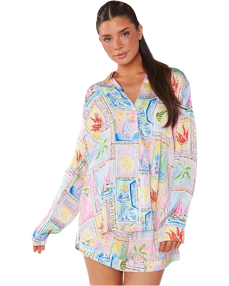 Пижама Show Me Your Mumu Early Riser PJ Set, цвет Soleil Silky 
Пижама Show Me Your Mumu Early Riser PJ Set, цвет Soleil Silky
