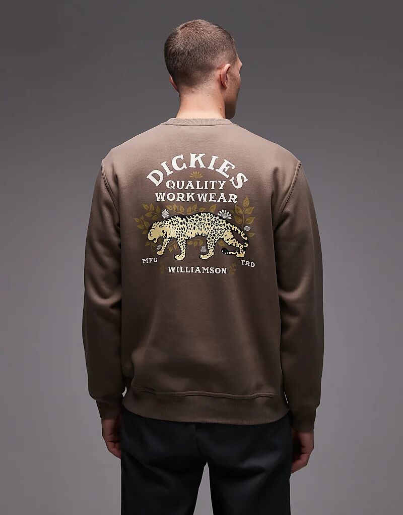 Толстовка с графическим принтом на спине Dickies Fort Lewis коричневого цвета
Толстовка с графическим принтом на спине Dickies Fort Lewis коричневого цвета