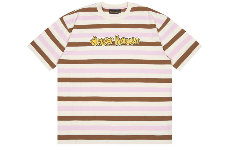 Футболка с буквенным логотипом и полосками мороженого унисекс Drew House, цвет Ice cream stripes
Футболка с буквенным логотипом и полосками мороженого унисекс Drew House, цвет Ice cream stripes