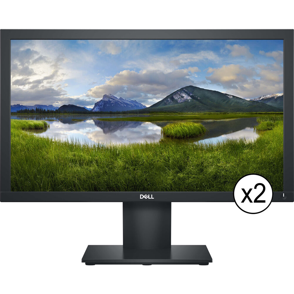 Комплект из двух мониторов Dell E2020H 20 дюймов
Комплект из двух мониторов Dell E2020H 20 дюймов