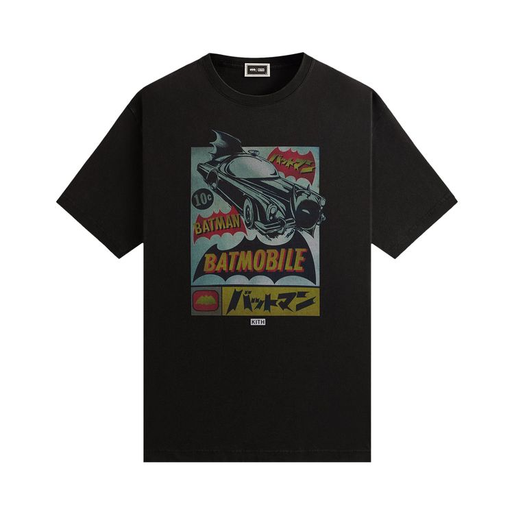 Футболка Kith x Batman Japanese Vintage Tee 'Black', черный 
Футболка Kith x Batman Japanese Vintage Tee 'Black', черный