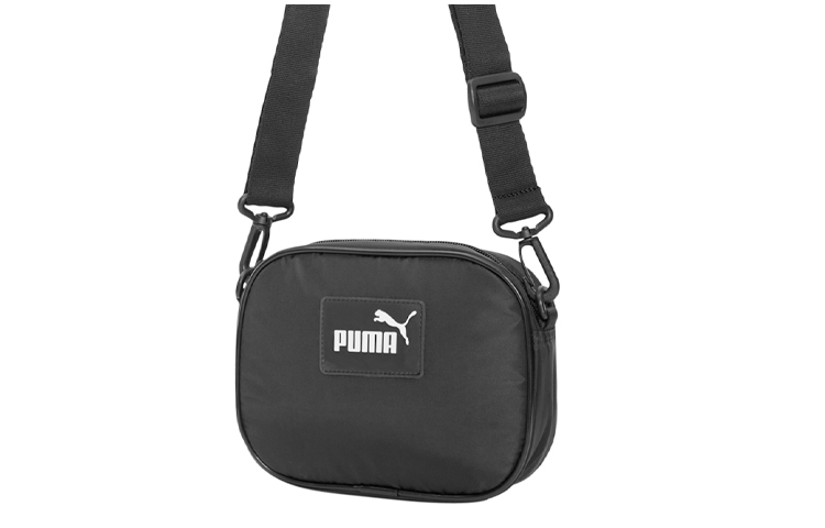 PUMA Тканевая женская сумка через плечо чисто черная, Pure Black
PUMA Тканевая женская сумка через плечо чисто черная, Pure Black