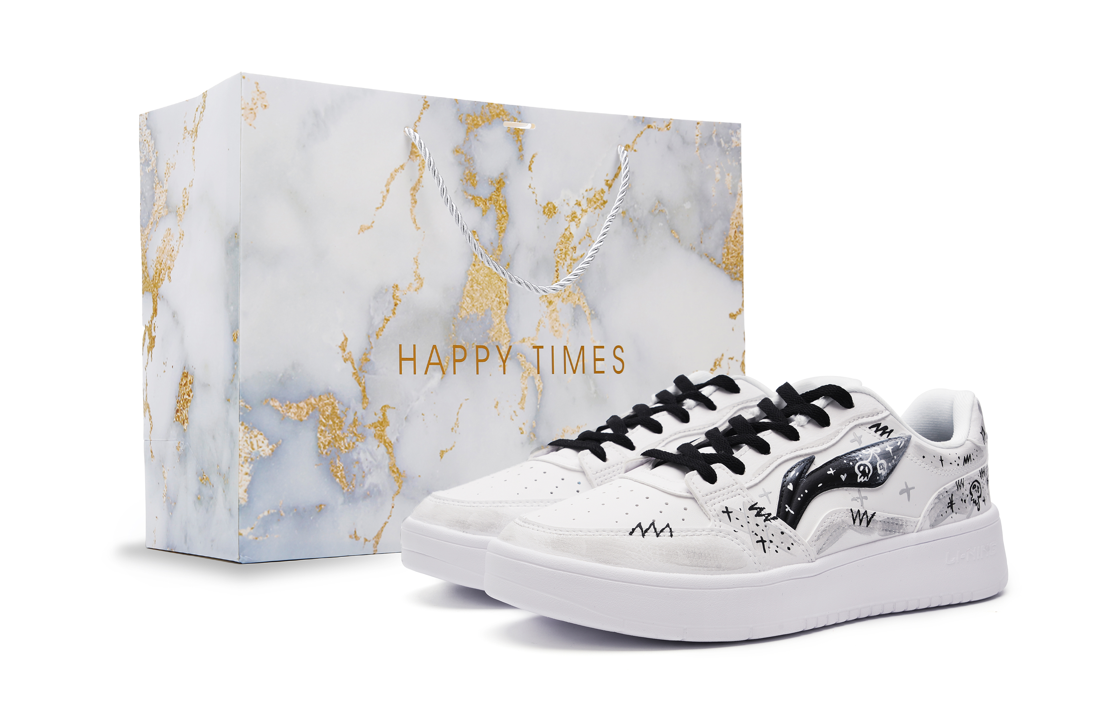 LINING Кроссовки для скейтбординга Acer Truncatum Slip Resistant Shock Absorbers Low Top, мужские, белые, черные
LINING Кроссовки для скейтбординга Acer Truncatum Slip Resistant Shock Absorbers Low Top, мужские, белые, черные