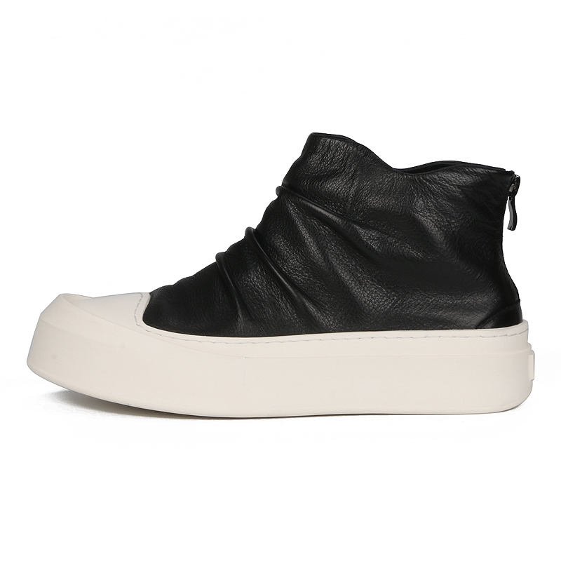 Thai points Ботильоны мужские на среднем каблуке, черные
Thai points Ботильоны мужские на среднем каблуке, черные