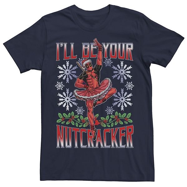 Футболка Big & Tall Marvel Deadpool Nutcracker Ballerina Santa Holiday Licensed Character
Футболка Big & Tall Marvel Deadpool Nutcracker Ballerina Santa Holiday Licensed Character