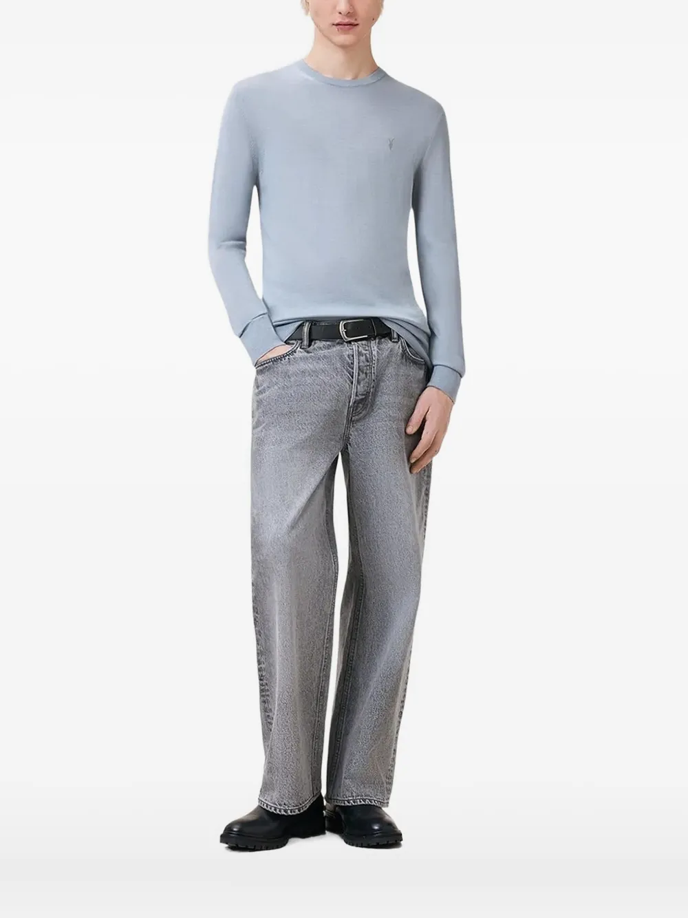 Толстовка Mode с вышитым логотипом AllSaints, синий
Толстовка Mode с вышитым логотипом AllSaints, синий