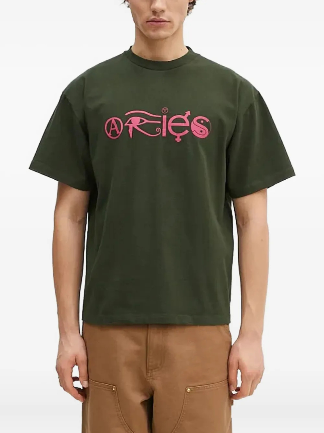 Футболка с графическим принтом Овна Aries, зеленый
Футболка с графическим принтом Овна Aries, зеленый