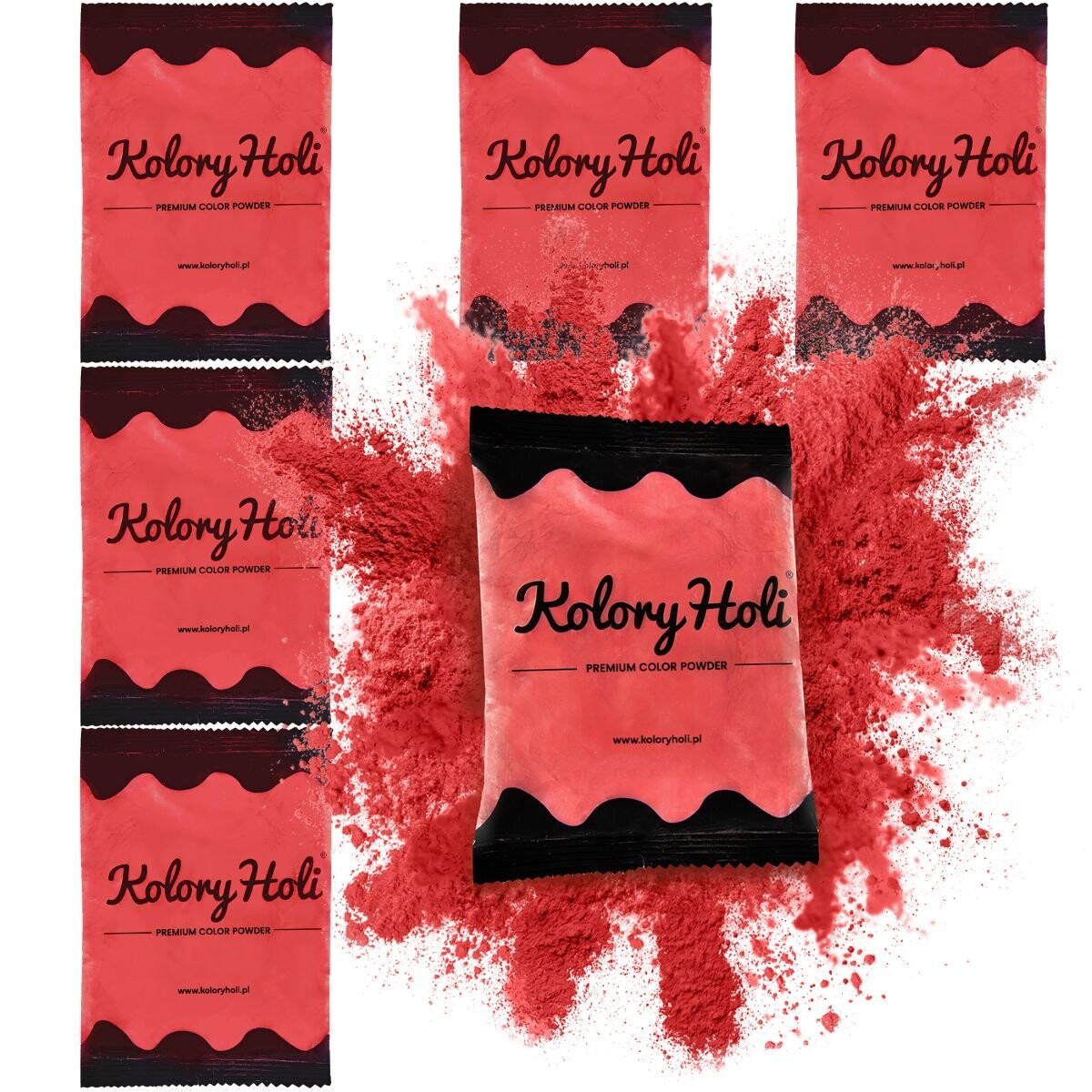 Holi Colors, Красочный порошок Холи для Фестиваля красок, упаковка из 6 шт., красный Kolory Holi
Holi Colors, Красочный порошок Холи для Фестиваля красок, упаковка из 6 шт., красный Kolory Holi