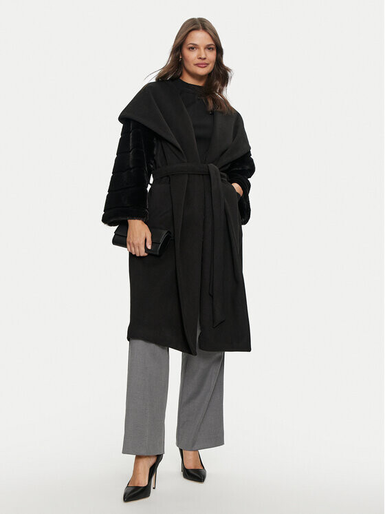 Переходное пальто стандартного кроя Gaudi, черный 
Переходное пальто стандартного кроя Gaudi, черный