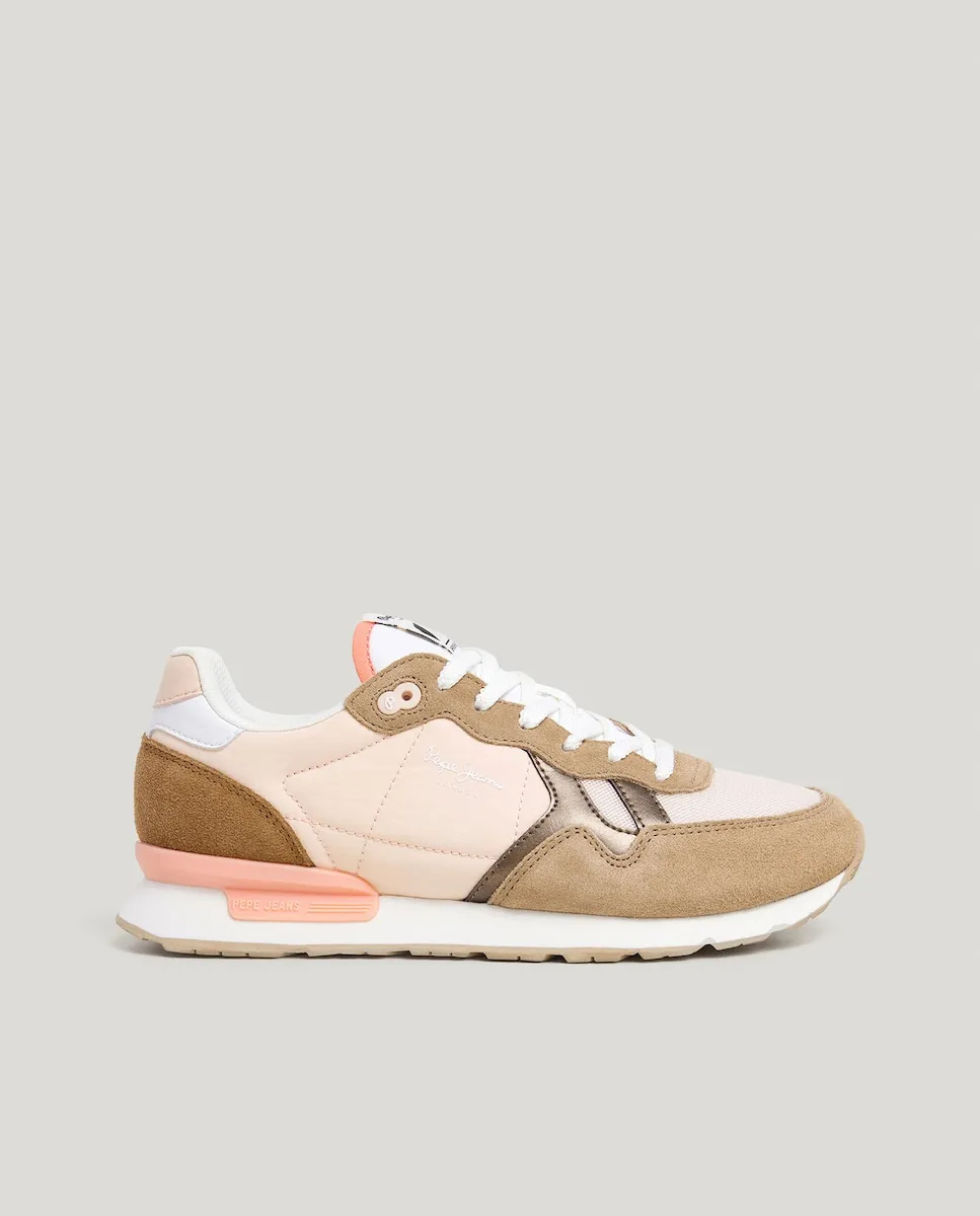 Женские кроссовки для бега в ретро-стиле Pepe Jeans, бежевый
Женские кроссовки для бега в ретро-стиле Pepe Jeans, бежевый
