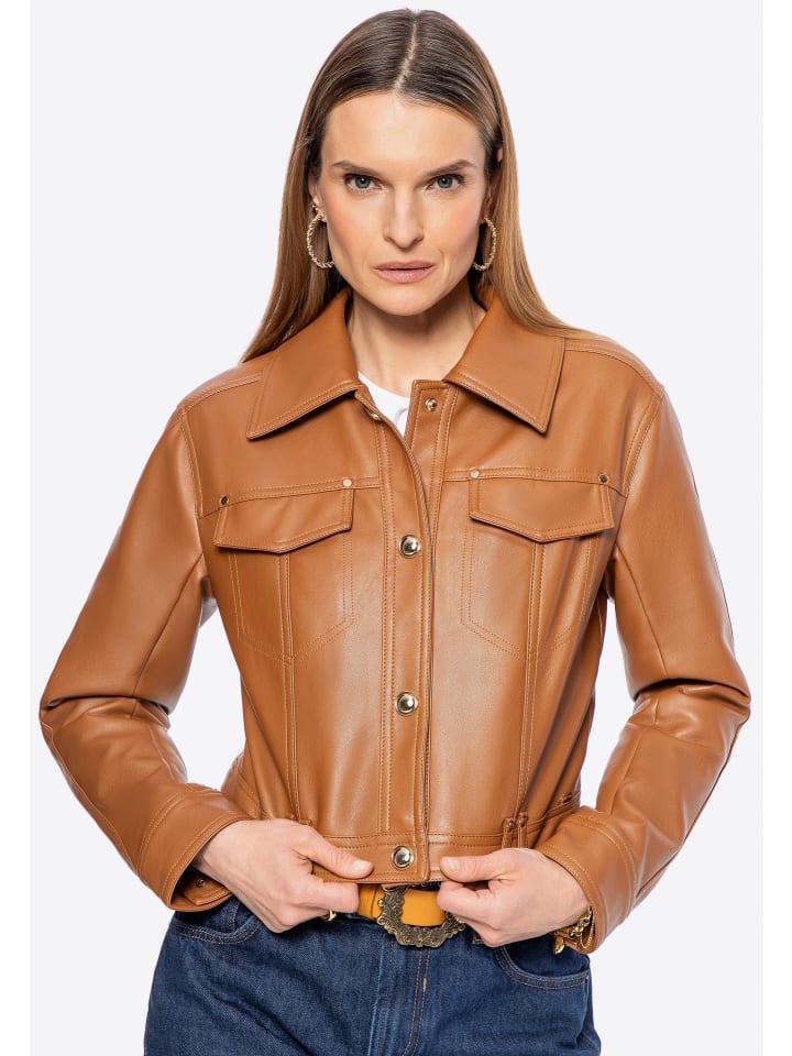 Кожаная куртка Wittchen, коричневый
Кожаная куртка Wittchen, коричневый