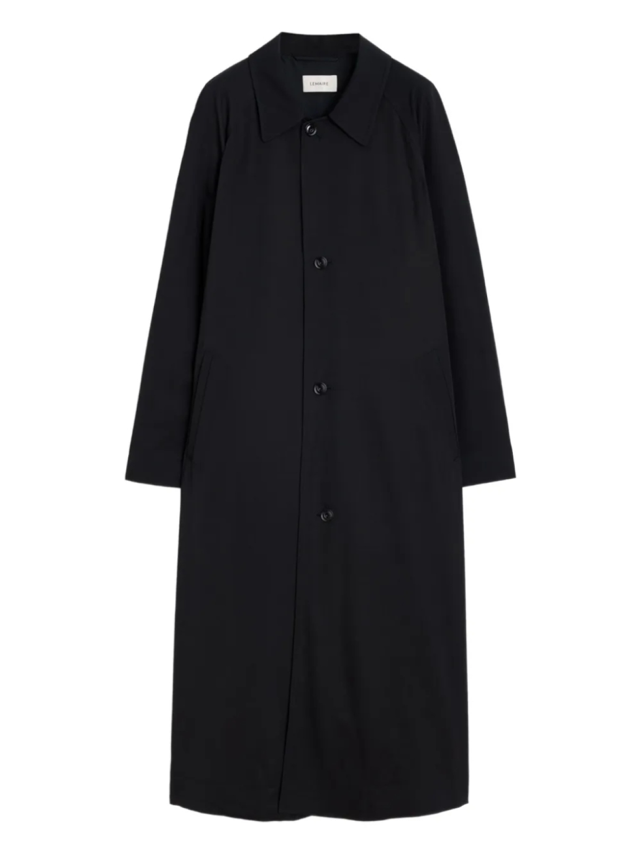 Хлопковый тренчкот LEMAIRE, черный
Хлопковый тренчкот LEMAIRE, черный
