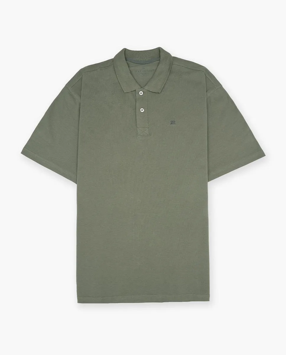 Мужская хлопковая рубашка-поло с длинными рукавами Makarthy, зеленый
Мужская хлопковая рубашка-поло с длинными рукавами Makarthy, зеленый