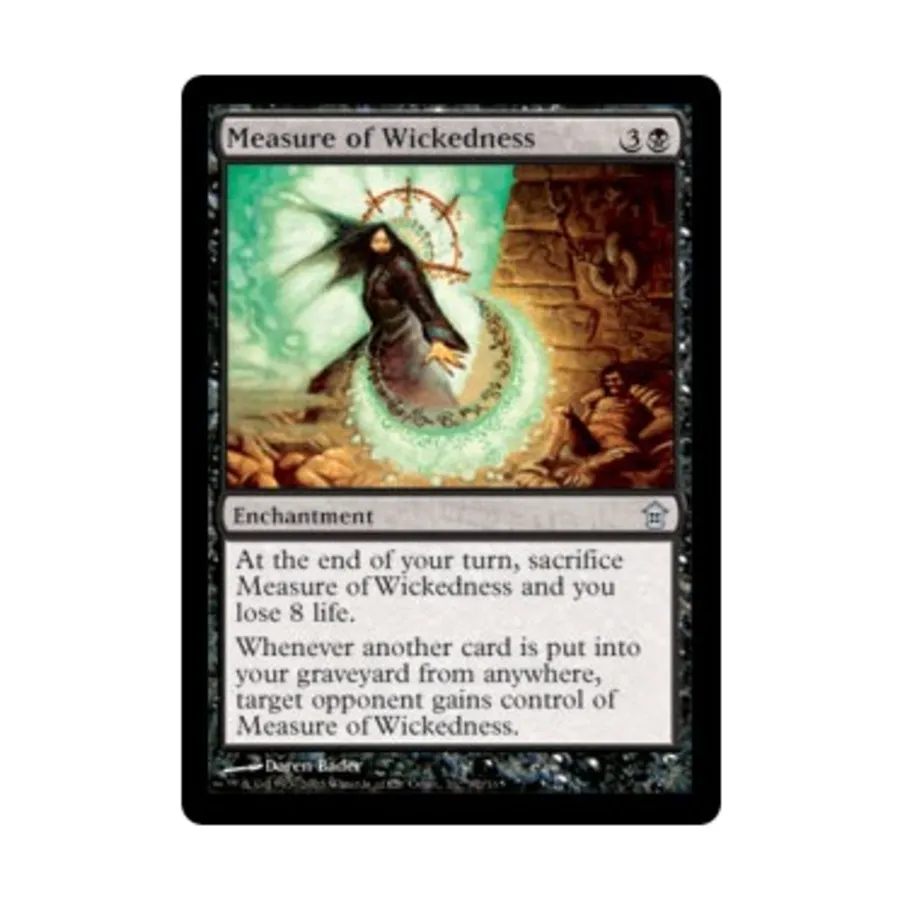 CCG Мера злобы (U), MTG - Saviors of Kamigawa
CCG Мера злобы (U), MTG - Saviors of Kamigawa