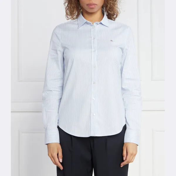 Рубашка узкого кроя Gant, синий
Рубашка узкого кроя Gant, синий