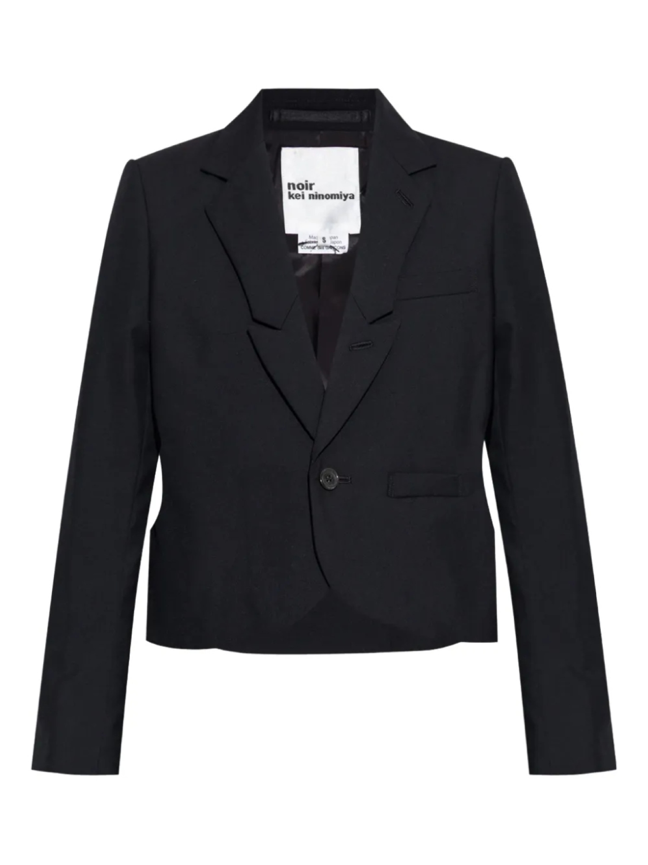 Шерстяной блейзер Noir Kei Ninomiya, черный
Шерстяной блейзер Noir Kei Ninomiya, черный