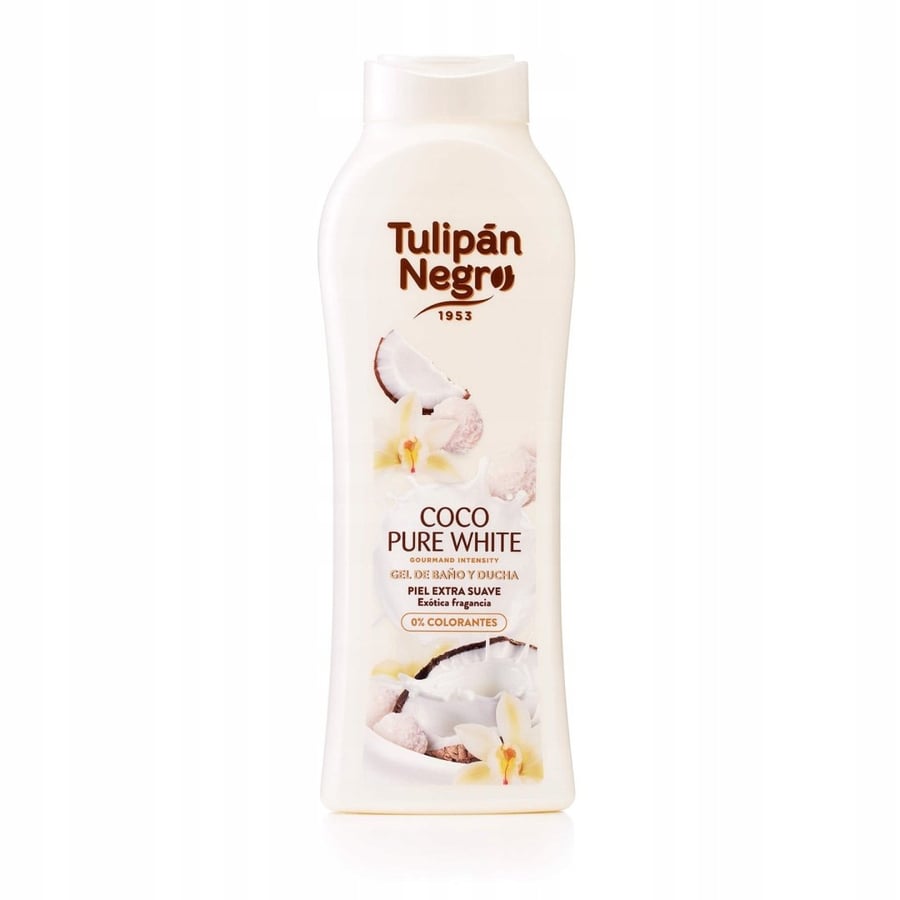 Гель для душа Tulipan Negro Coco Pure White (650 мл)
Гель для душа Tulipan Negro Coco Pure White (650 мл)