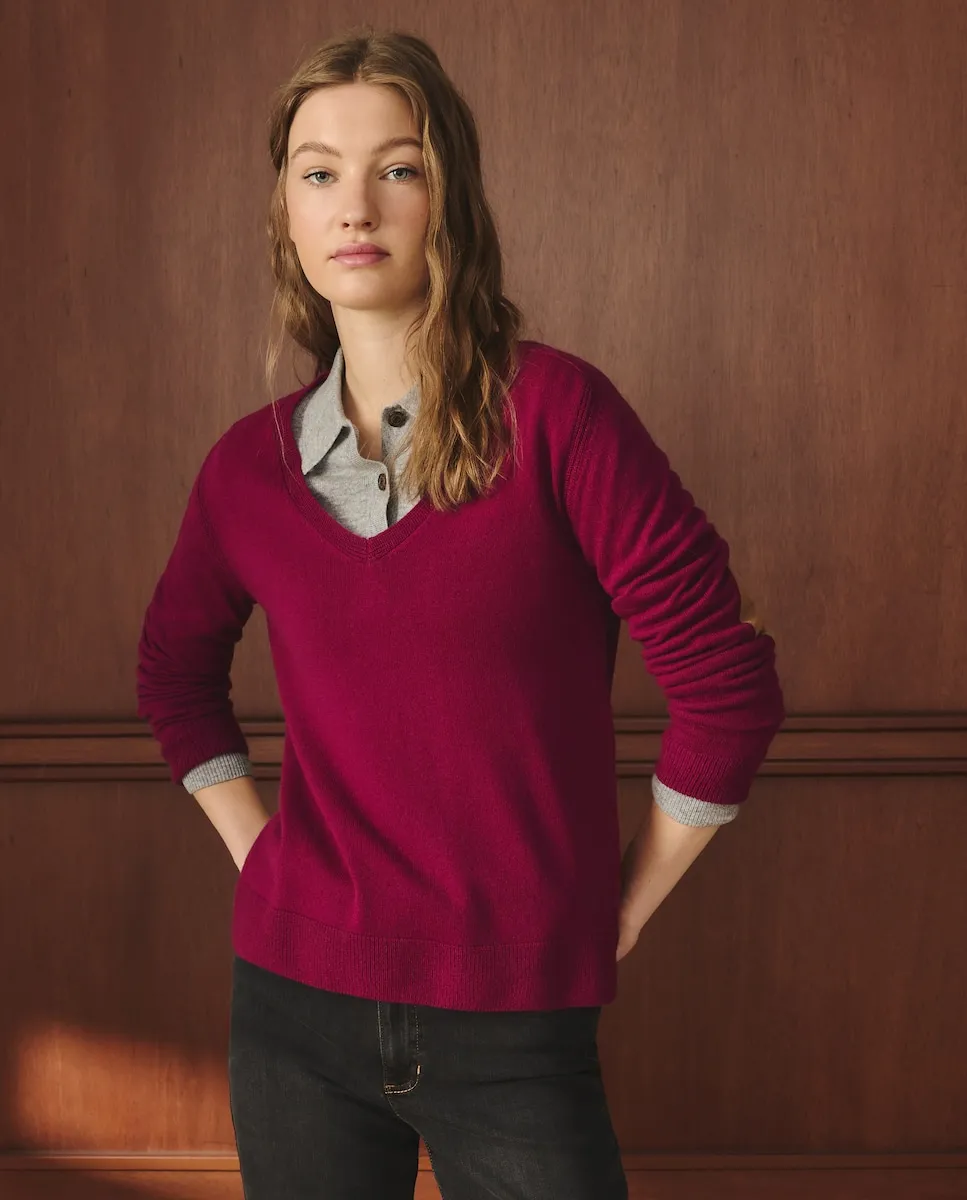 Женский однотонный джемпер с длинным рукавом Lloyd's, сливовый
Женский однотонный джемпер с длинным рукавом Lloyd's, сливовый