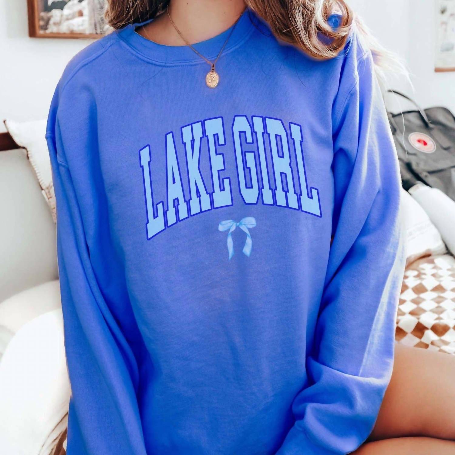 Свитшот Lake Girl Comfort с круглым вырезом в цвете Flo Blue Limeberry Designs
Свитшот Lake Girl Comfort с круглым вырезом в цвете Flo Blue Limeberry Designs