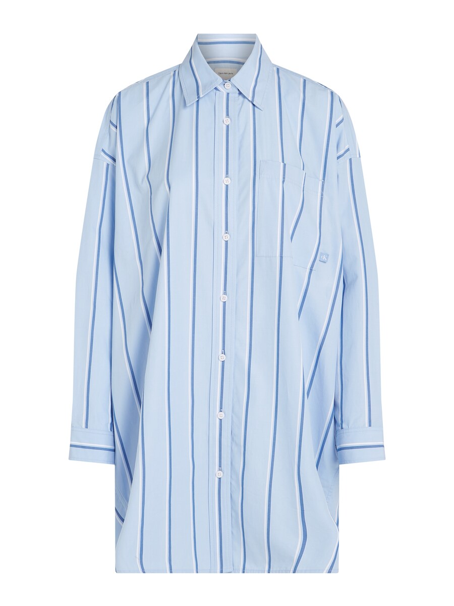 Платье-рубашка Calvin Klein Jeans, темно-синий/светло-синий
Платье-рубашка Calvin Klein Jeans, темно-синий/светло-синий