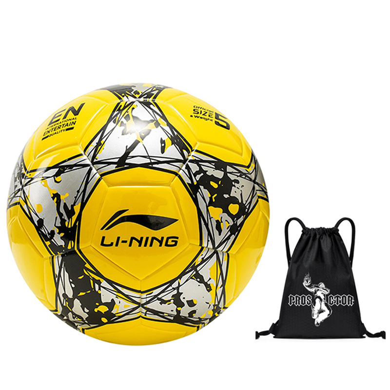 LINING Размер 5 футбольный мяч TPU бесшовный термосварной унисекс ярко-желтый
LINING Размер 5 футбольный мяч TPU бесшовный термосварной унисекс ярко-желтый