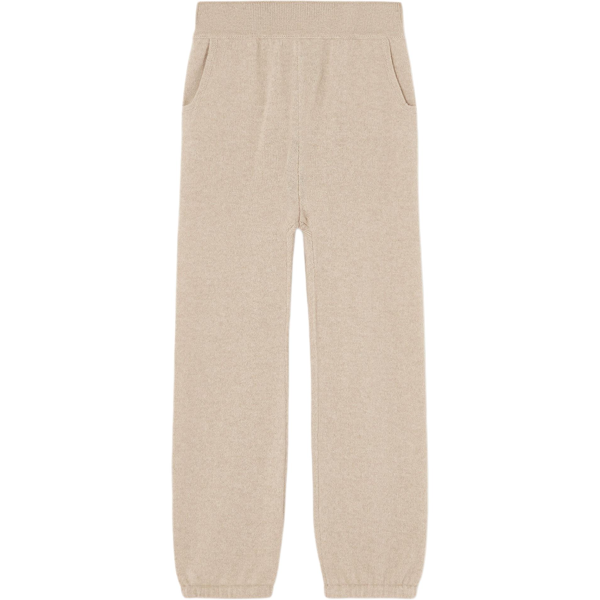 Детские вязаные спортивные штаны Merano Loro Piana, бежевый
Детские вязаные спортивные штаны Merano Loro Piana, бежевый