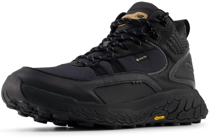 Кроссовки для бега по пересеченной местности New Balance Men's Fresh Foam X Hierro Mid V1, Black/Castlerock/Phantom
Кроссовки для бега по пересеченной местности New Balance Men's Fresh Foam X Hierro Mid V1, Black/Castlerock/Phantom