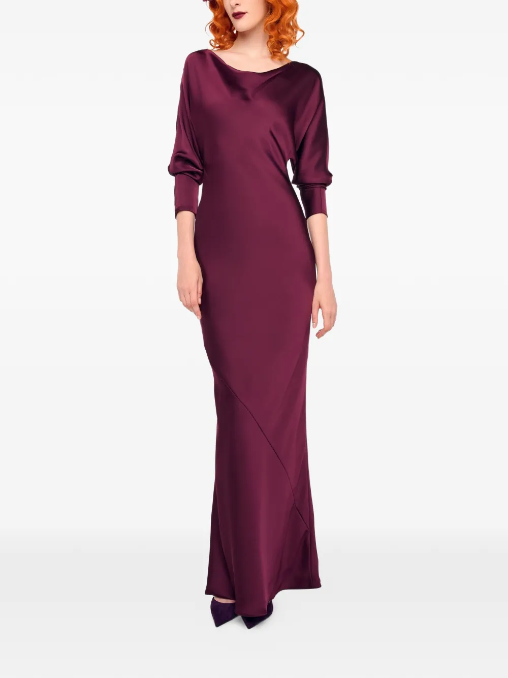 Макси-платье Dolman Maria Norma Kamali, красный
Макси-платье Dolman Maria Norma Kamali, красный
