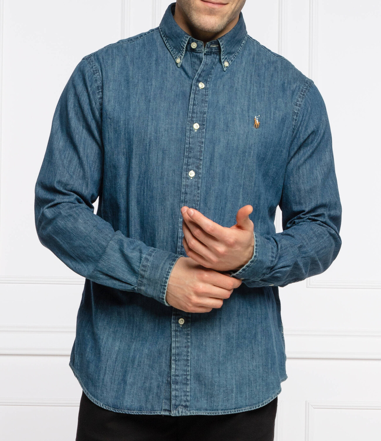 Рубашка POLO RALPH LAUREN custom fit denim, синий
Рубашка POLO RALPH LAUREN custom fit denim, синий