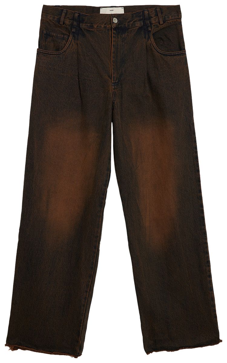 Брюки Song for the Mute Boyfriend Jeans, коричневый
Брюки Song for the Mute Boyfriend Jeans, коричневый