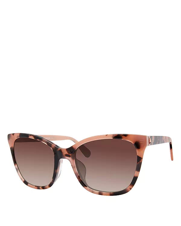 Прямоугольные солнцезащитные очки Desi, 55 мм Kate Spade New York, розовый
Прямоугольные солнцезащитные очки Desi, 55 мм Kate Spade New York, розовый