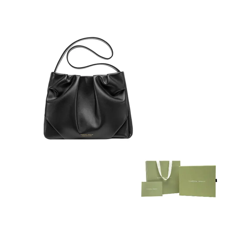 VANESSA HOGAN Классическая кожаная сумка через плечо, Black
VANESSA HOGAN Классическая кожаная сумка через плечо, Black