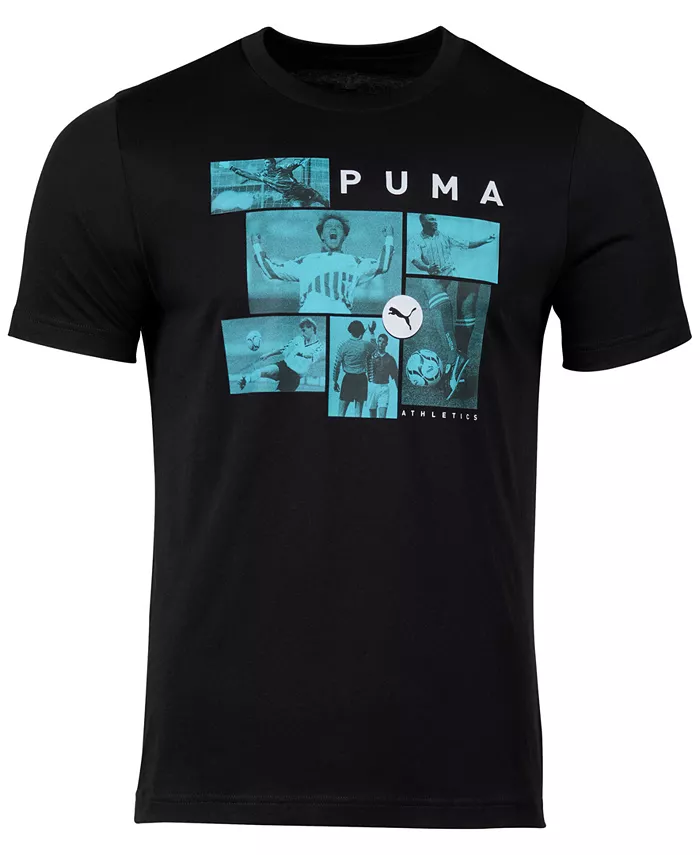 Мужская футбольная футболка с фотореалистичным принтом короткий рукав Puma, черный
Мужская футбольная футболка с фотореалистичным принтом короткий рукав Puma, черный