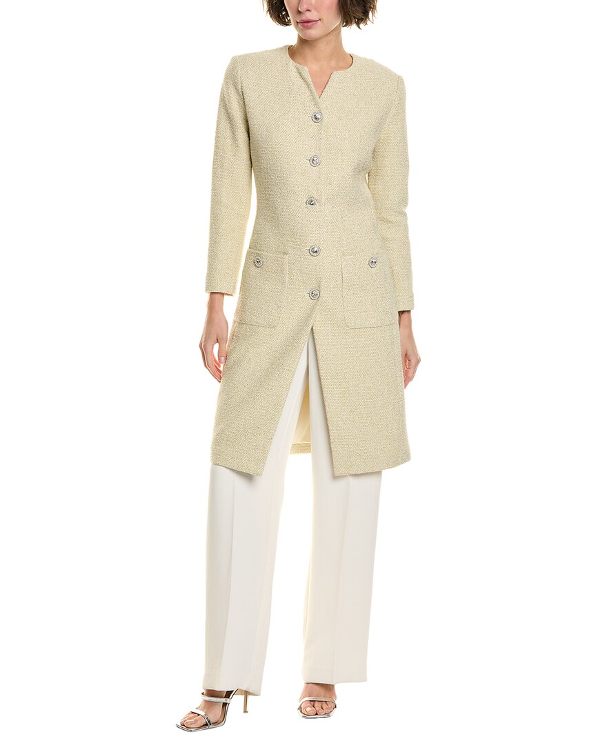 Пальто из твида St John St. John, бежевый
Пальто из твида St John St. John, бежевый