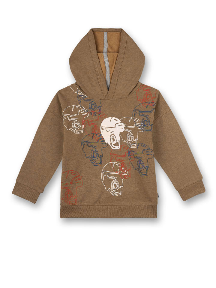 Коричневая толстовка с капюшоном Sanetta
Коричневая толстовка с капюшоном Sanetta