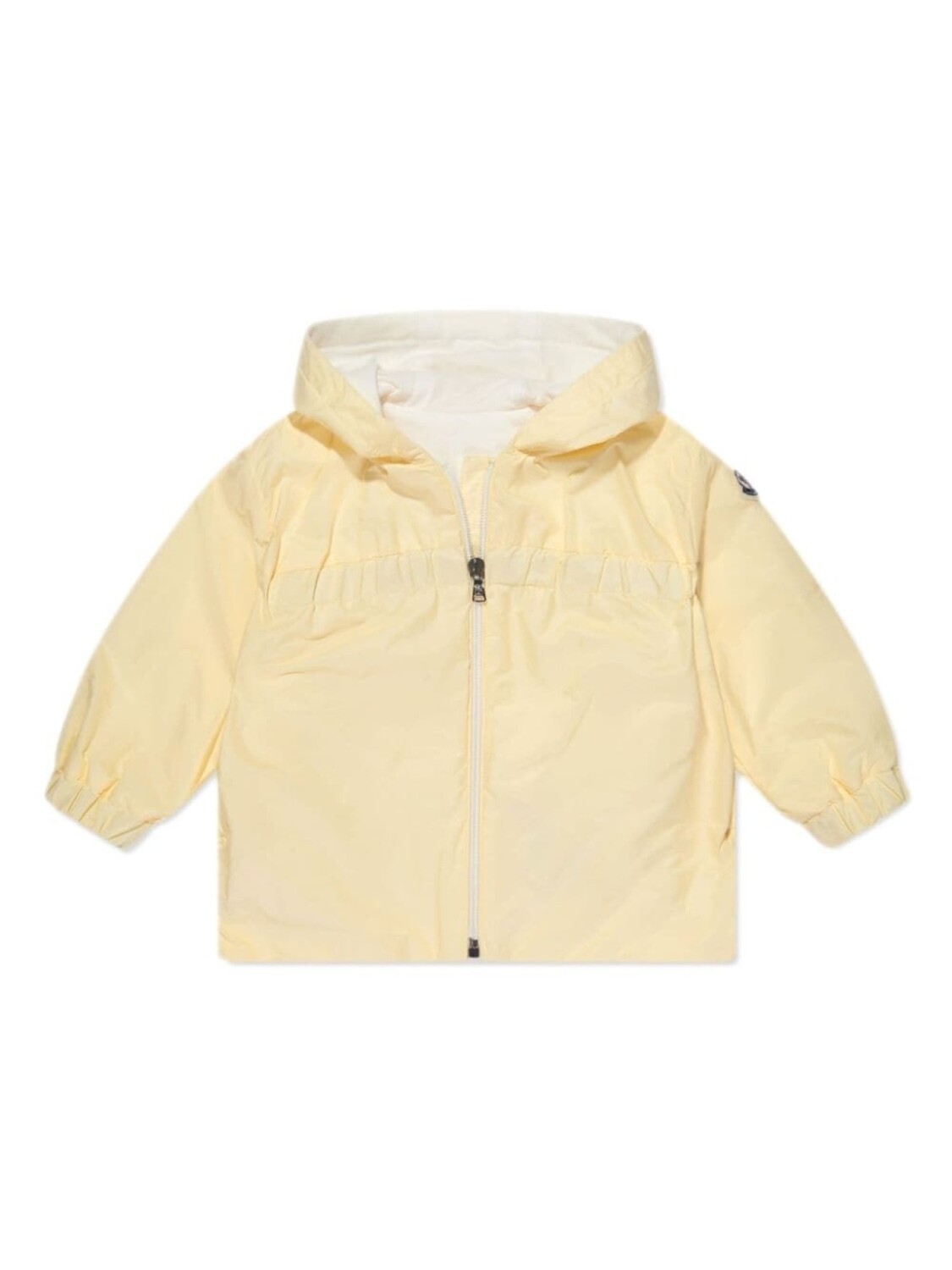 Moncler Enfant плащ с капюшоном, желтый
Moncler Enfant плащ с капюшоном, желтый