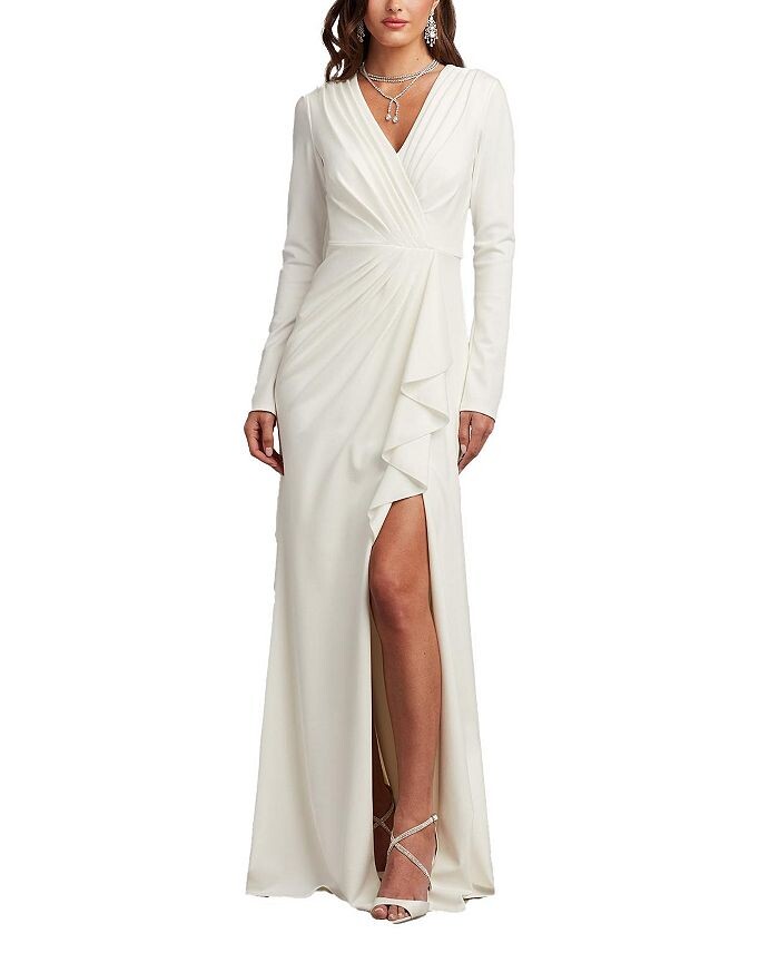 Платье с каскадной драпировкой Tadashi Shoji Kleiman, слоновая кость/кремовый
Платье с каскадной драпировкой Tadashi Shoji Kleiman, слоновая кость/кремовый