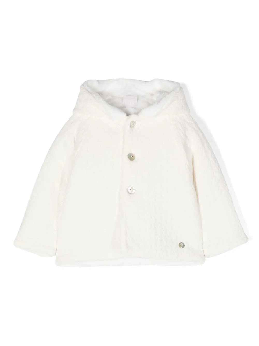 Флисовое пальто с подвеской-логотипом Paz Rodriguez, белый
Флисовое пальто с подвеской-логотипом Paz Rodriguez, белый