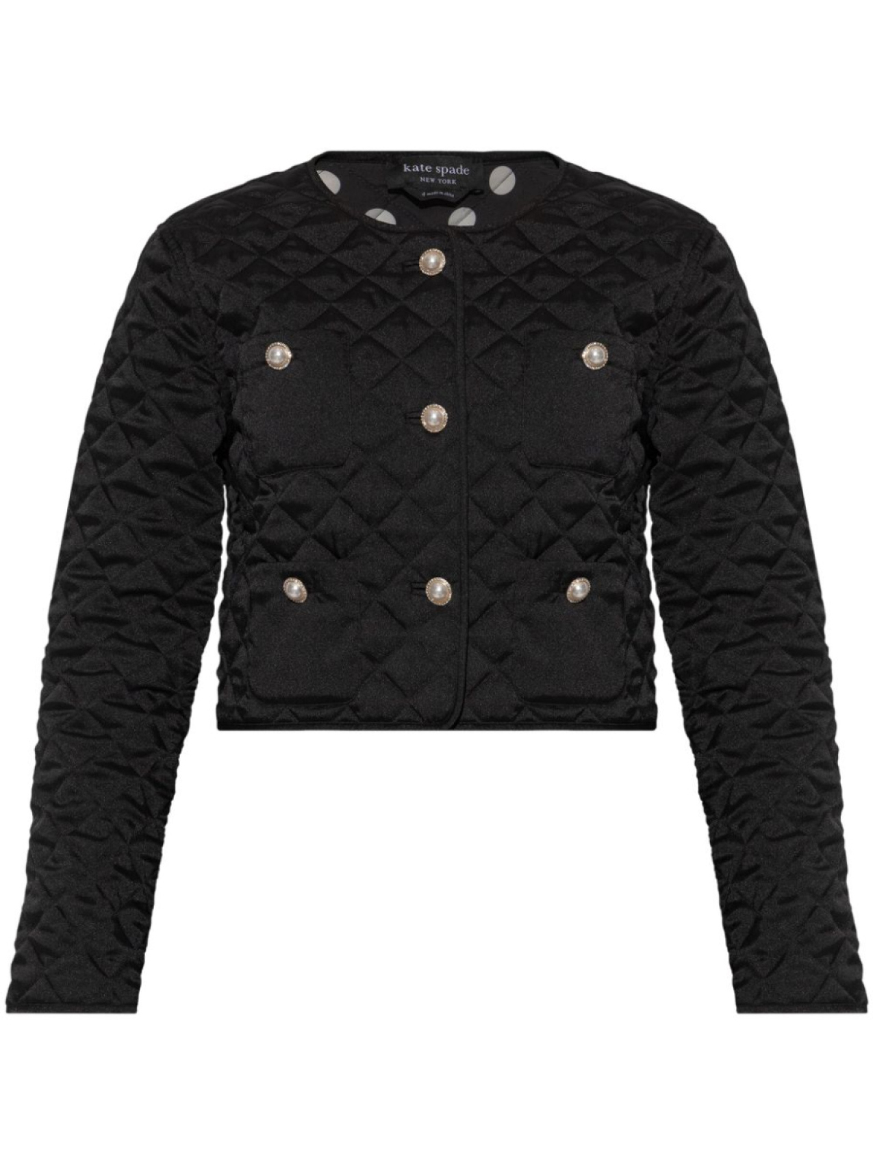 Kate Spade стеганая куртка, черный
Kate Spade стеганая куртка, черный