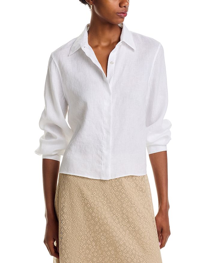 Рубашка с изогнутыми рукавами Theory, белый
Рубашка с изогнутыми рукавами Theory, белый