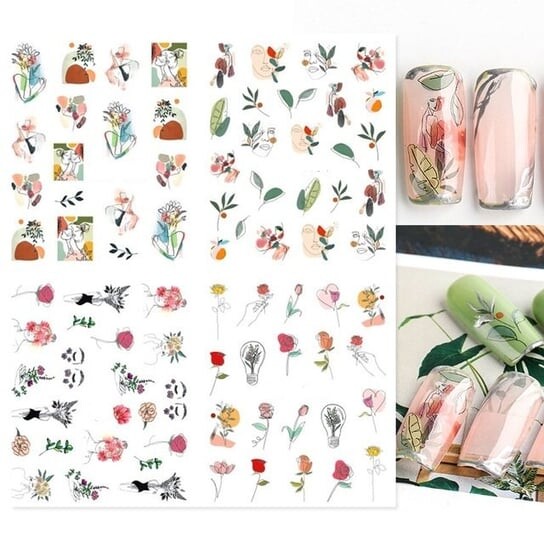 Самоклеящиеся наклейки для украшения ногтей Deni Carte
Самоклеящиеся наклейки для украшения ногтей Deni Carte