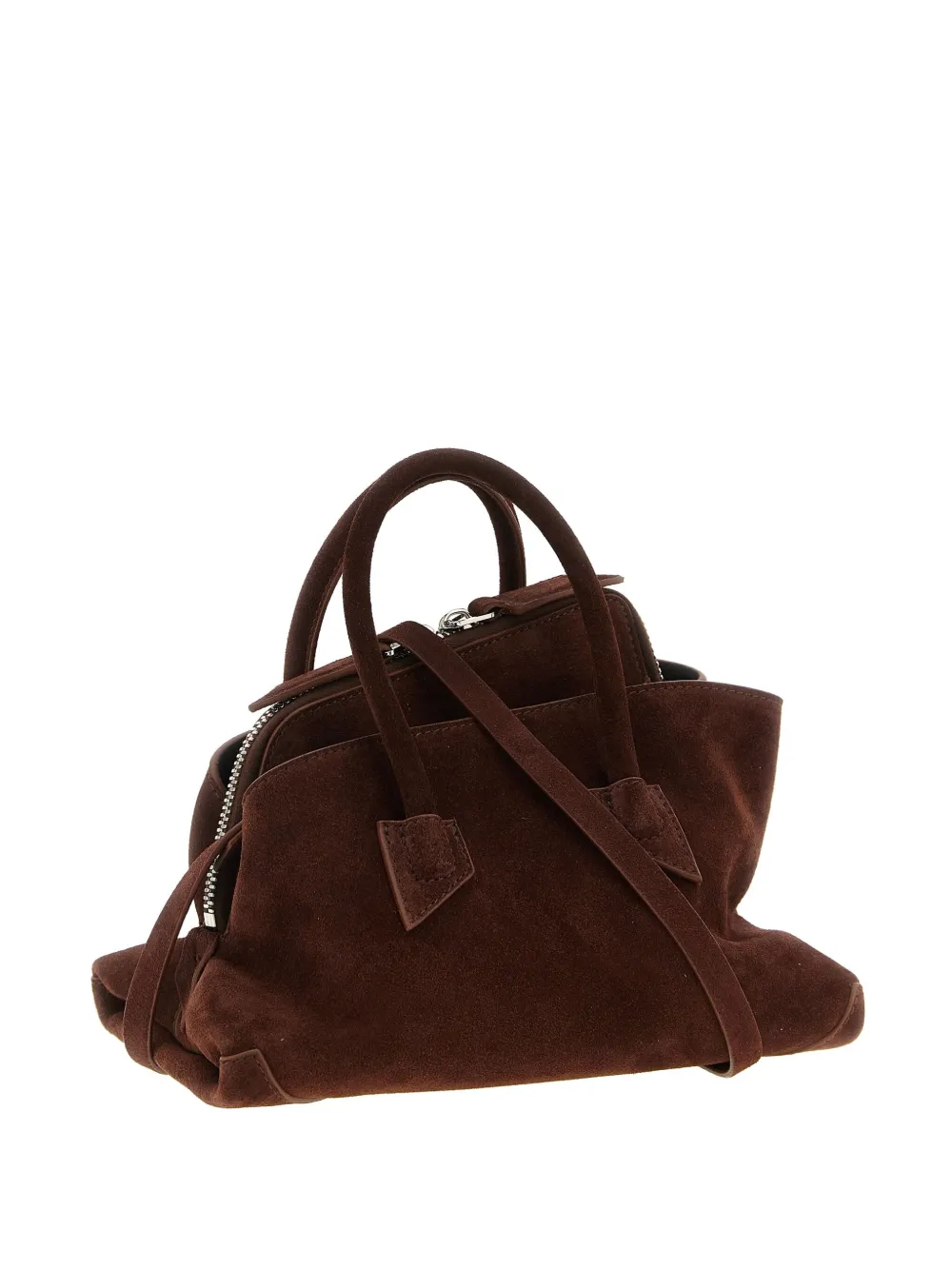 Мини-сумка-тоут La Passeggiata с тисненным логотипом The Attico, коричневый
Мини-сумка-тоут La Passeggiata с тисненным логотипом The Attico, коричневый