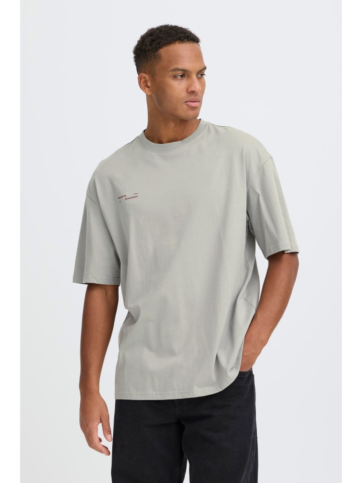 BLEND Футболка с круглым вырезом BHKodey серого цвета
BLEND Футболка с круглым вырезом BHKodey серого цвета