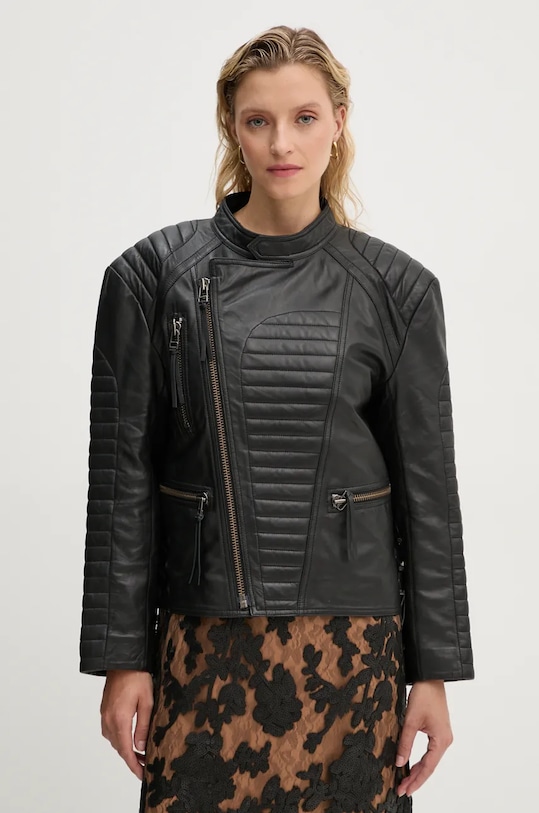 Кожаная куртка-косуха TWEEKIE Munthe, черный
Кожаная куртка-косуха TWEEKIE Munthe, черный