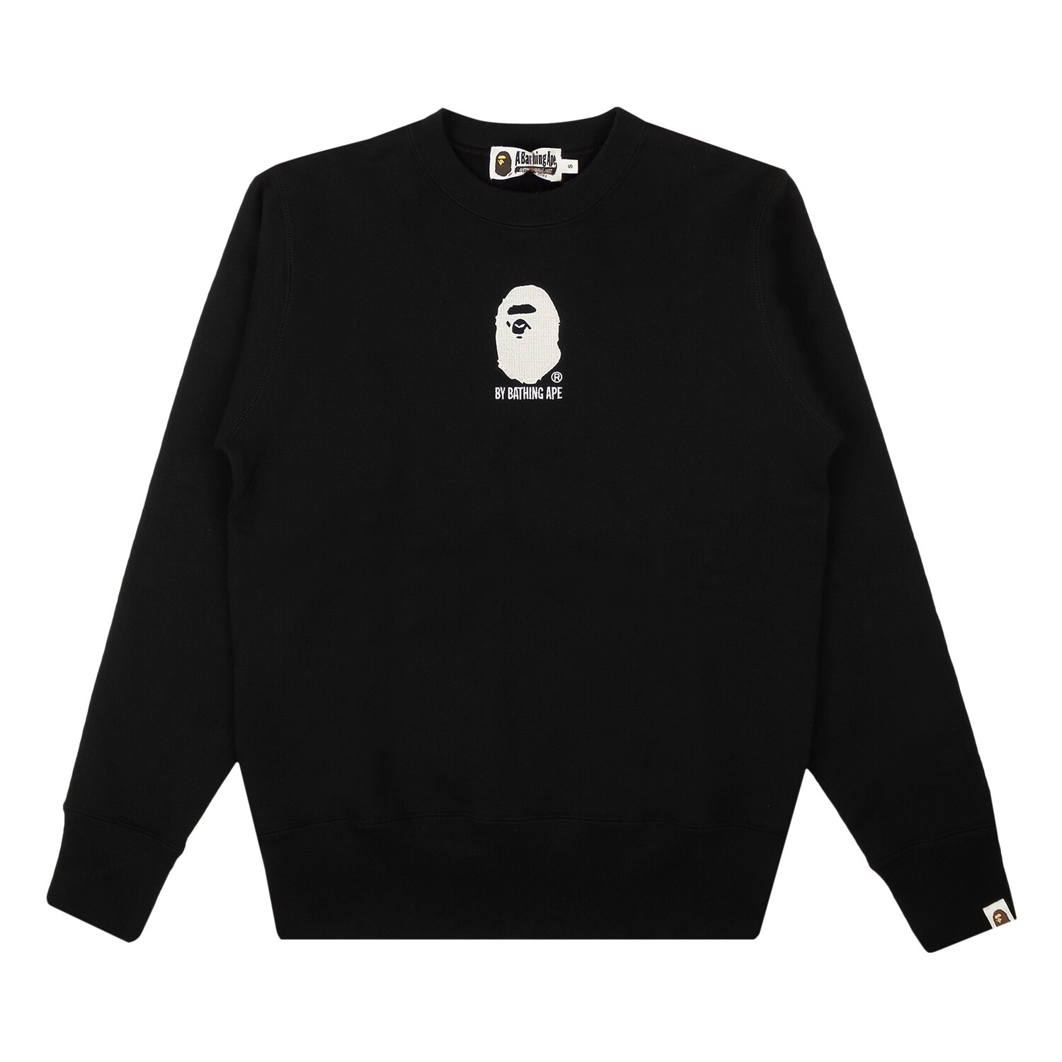 Толстовка с круглым вырезом с вышивкой BAPE, цвет Черный
Толстовка с круглым вырезом с вышивкой BAPE, цвет Черный