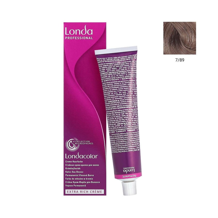 Londa, Londacolor, краска для волос (7/89), 60 мл
Londa, Londacolor, краска для волос (7/89), 60 мл