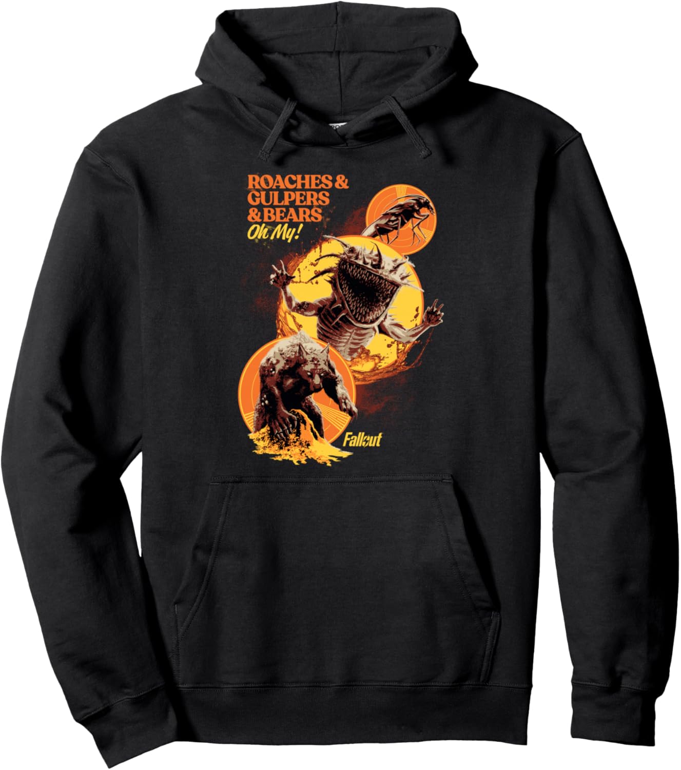 Толстовка с изображением медведя-тараканасатика, черная Fallout
Толстовка с изображением медведя-тараканасатика, черная Fallout