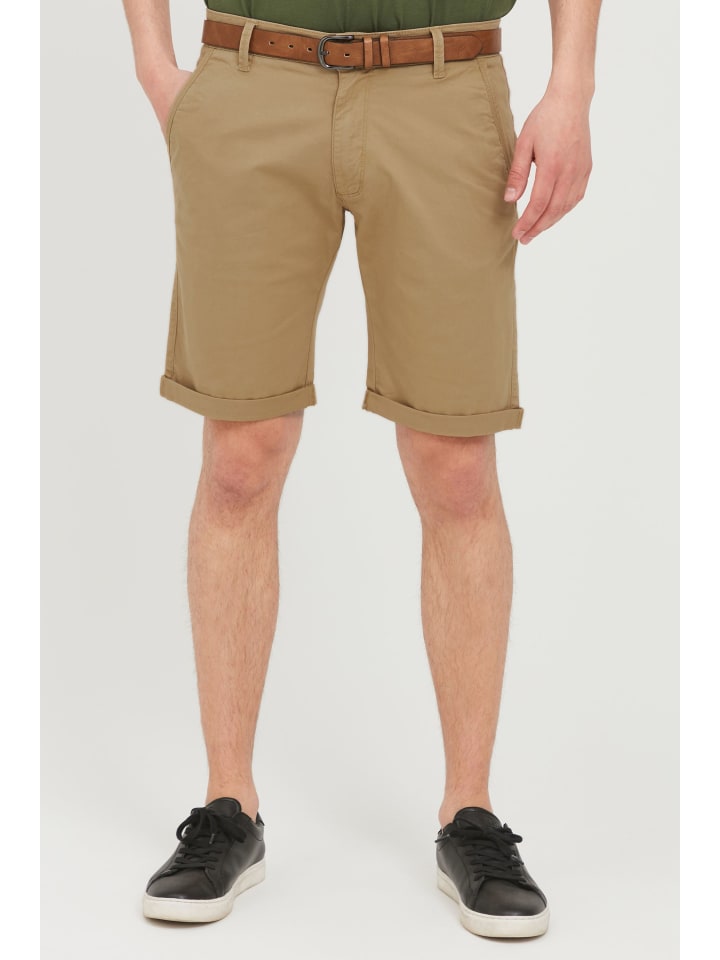 Тканевые шорты INDICODE, бежевый
Тканевые шорты INDICODE, бежевый
