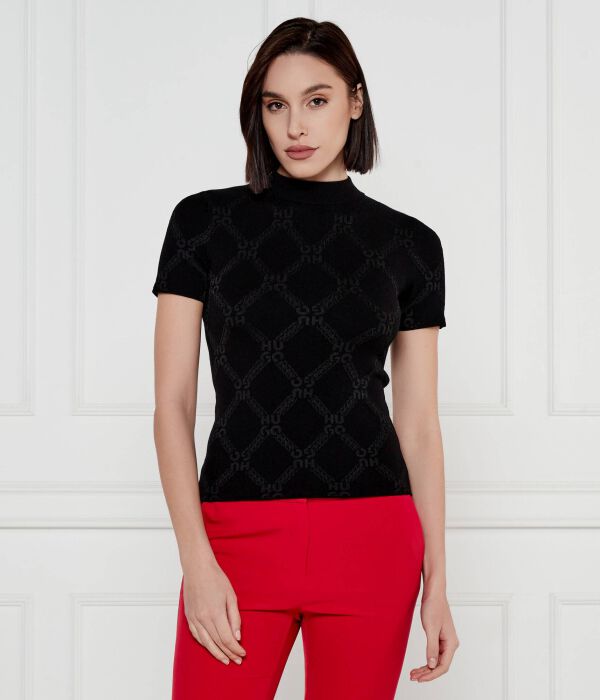 Полуводолазка Hugo Siskede Slim Fit, черный
Полуводолазка Hugo Siskede Slim Fit, черный