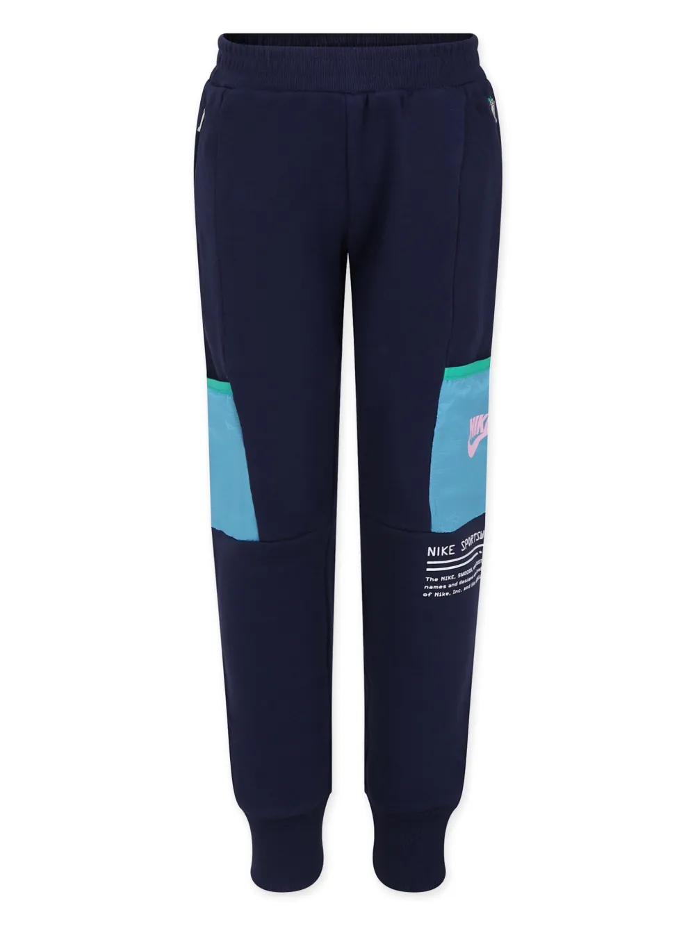 Спортивные брюки в стиле колор-блок Nike Kids, синий
Спортивные брюки в стиле колор-блок Nike Kids, синий